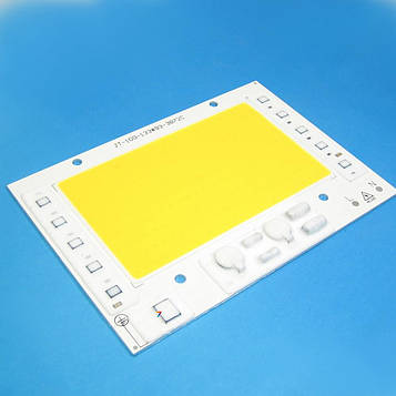 220V-LED-COB-100W-WARM-White Світлодіод 220 В. Технологія: COB. Номінальна потужність 100 Вт. Білий-теплий (3000К) Для роботи не