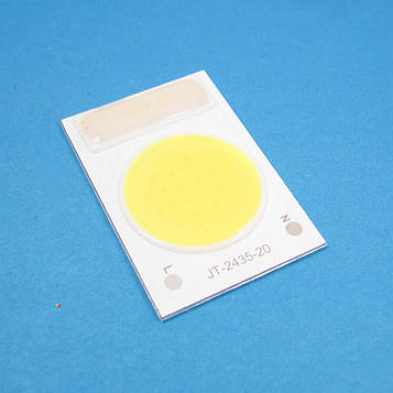 220V-LED-COB-7W-Cold-White Світлодіод 220 В. Технологія: COB. Номінальна потужність 7 Вт. Холодний-білий (6000К) Для роботи не