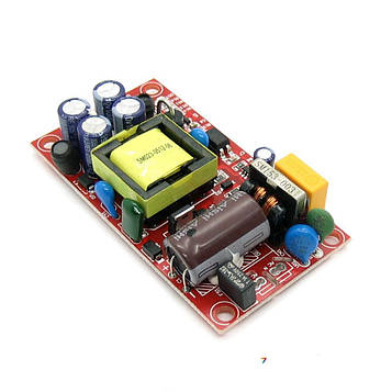 DLK17A-0512 AC/DC преобразователь: без корпуса 17 Вт. количество выходов 2, Выходное напряжение 5В/12В,Вых. ток 0,5 А/1,2 А.
