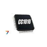 CC1010PAGR Багатоканальний приймач з пакетною обробкою даних і вбудованим мікроконтролером на базі ядра 8051. Діапазон, МГц: 300