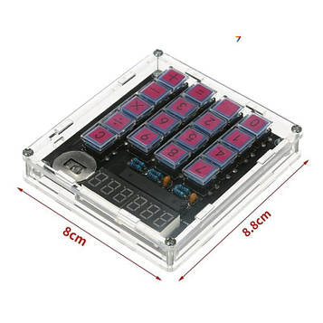 Calculator KIT Набір для самостійного збирання, калькулятор, РК-дисплей LCD1602 з функцією автоматичного вимкнення