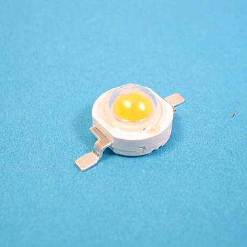 ARPL-1W-YELLOW Світлодіод 1 Ватт, світловий потік 40-45 Лм, ЖОВТИЙ, 590-592 нм