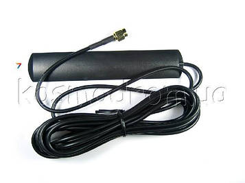 ANT GSM/3G BY-3G-05 SMA-M 3M Антена - Монтаж: на скло: Застосування: стільниковий зв'язок: Частоти: 900 МГц, 1800 МГц, 2100 МГц: K