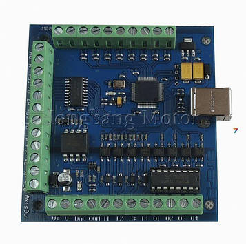 USB-CNC-CONTROLLER USB Контролер ЧПУ, 4 осі, 12-24В