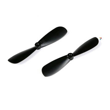 Лопасті подвійні 46 мм чорні Набір з двох лопастів чорного кольору. Довжина лопаті: 46 мм.
