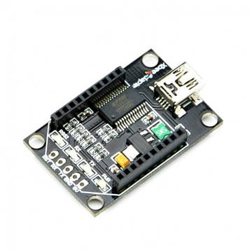 USB XBee Adapter Адаптер для підключення радіо-модуля XBee до комп'ютера через інтерфейс USB.