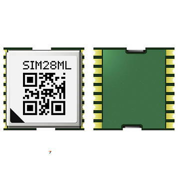 SIM28ML GPS модуль на чіпсеті MT3339 10.1х9.7мм, спрощений варіант SIM28M. сумісний за виводами з SIM68M
