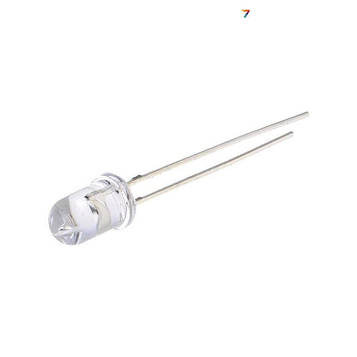 OSM5DK5A31A-5V LED: 5мм: білий white теплий: 2180-3000мкд: 30 °: Поверхня: опукла