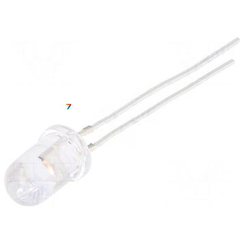 OSK5DK5A31A-12V LED: 5 мм: рожевий: прозорий, 1120-1560мкд: 30 °: Поверхня: опукла