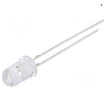 OSO5JA5A31A-12V LED: 5 мм: помаранчевий: прозорий, 1120-1560мкд: 30 °: Поверхня: опукла