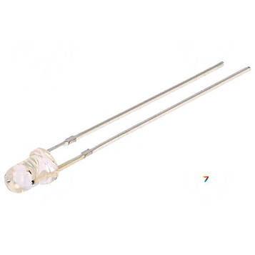 OSR5RU3131A-12V LED: 3 мм: червоний: прозорий, 1120-1560мкд: 30 °: Поверхня: опукла