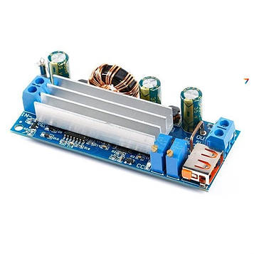 80W DC-DC USB Step Up 2V-24V Стабилизатор напряжения DC-DC ZK-S4 (2-30V) 15A предназначен для повышения выходного напряжения с