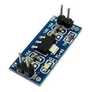 AMS1117-3.3V-MODUL Понижуючий перетворювач напруги: Вхід: 4,6 ... 12 В. Вихід 3,3 В. 800 мА.