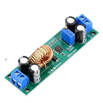 HW-636B-Modul Знижуючий DC/DC перетворювач. Вхідна напруга: 6,5...48 В. Вихідна напруга: 1,25...30 В. Макс. струм: до 5 А