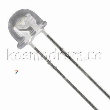 C535A-WJN-CT0W0151 Світлодіод CREE. 5 мм.белий холодний, прозорий, 4000 ... 9000К. 1100 ... 4180 мкд.