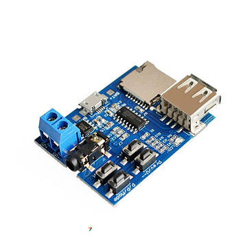 MP3-DECODING-MODUL MP3 Format Decoder TF Card Board U disk decoding Audio Player Amplifier