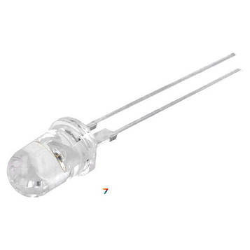 OSG5DS5A31A LED, 5мм, зелений, миготливий, 12000÷14400мкд, 30°, 4,5÷6В, 20мА