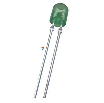 FYL-5463PGT1C Овальный, Цвет свечения Изумрудный PureGreen зеленый Тип линзы Матовая Длина волны, нм 520 Интенсивность, мКд 13000