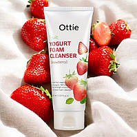 Йогуртова пінка з полуникою Ottie Fruits Yogurt Foam Cleanser Strawberry 150мл