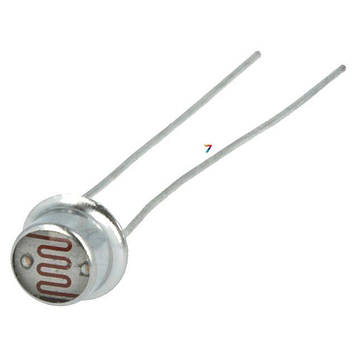 PGM5537-MP Фоторезистор, 100МВт, 16 ... 50кОм, 540нм, 150VDC, діаметр: 5,5 мм