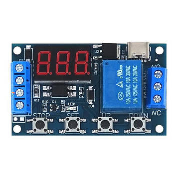 XY-J02 Timer Type-C Програмований циклічний таймер XY-J02