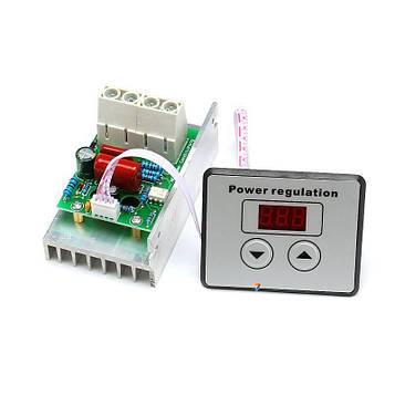 DigiPower-10KW ШІМ регулятор потужності 220/10 кВт. З виносним диммером. Крок регулювання: 1%