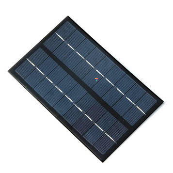 SOLAR-195X125-3W-9V Сонячна батарея з полікристалічного кремнію. Потужність: 3 Вт. Робоча напруга 9 В. Розміри: 195х125х2 мм.