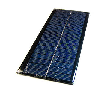 SOLAR-213X92-2W-9V Потужність: 2 Вт: робоча напруга 9 вольт. Макс робочий струм: 220 ма розміри: 213х92 мм.