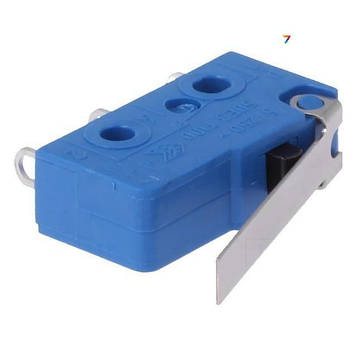 1050.5202 Мікроперемикач SNAP ACTION, 5A/250ВAC, з важелем, SPDT, 0,5Н