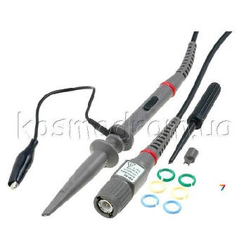 PP-80 Щуп для осцилографа: Пол.частот: ≤4МГц (1: 1), ≤60МГц (10: 1)