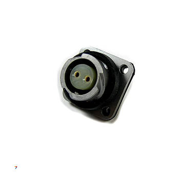 FQ14-2ZK-S Блокова частина: контактів 2: розетка: кришка пластикова