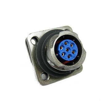 FQ14-7ZK-S Блокова частина: контактів 7: розетка: кришка пластикова