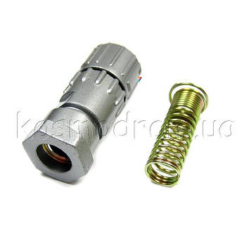 FQ14-9TJ-8 Кабельна частина: контактів 9: вилка: діаметр кабелю 8 мм.