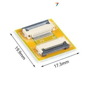 0.5-16P-FPC-Extension-Board Плата – перехідник для шлейфу. Крок: 0,5мм. 16 контактів.