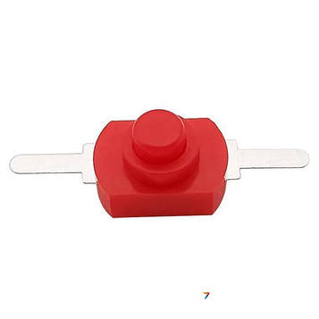 1208YD-Red Кнопка перемикач 1208YD із фіксацією ON-OFF 30V/1A