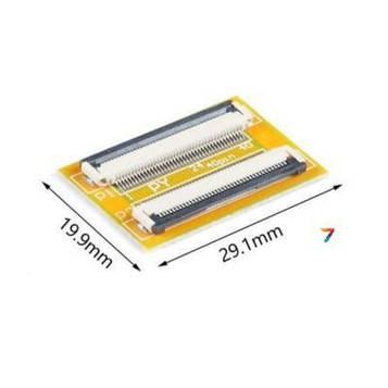 0.5-40P-FPC-Extension-Board Плата – перехідник для шлейфу. Крок: 0,5мм. 40 контактів.