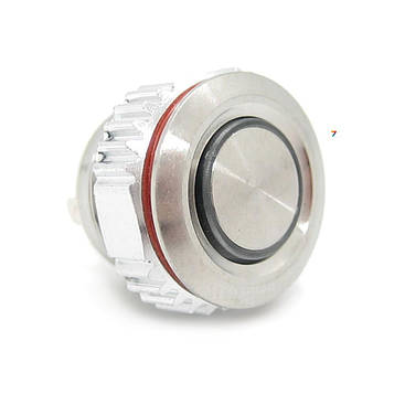 LB12CM-P10F-EW220V-S Клавіша з коротким ходом, 12 мм, кругова LED, White, без фіксації, 220V