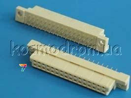 DIN 41612B/2-32F 32pin (розетка) короткі, 2ряда