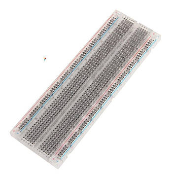MB-102-TRANSPARENT Макетна плата 830 точок. Колір: прозорий