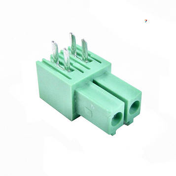 15EDGA-3.5-02P-14-00AH Роз'ємний клеммник, 3,5мм, Кількість полюс: 2 :, кутовий 90 °, гніздо