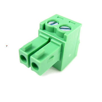 15EDGK-3.5-02P-14-00AH Роз'ємний клеммник, -мама-, кутовий, 3,5мм, кількість контактів-2, на кабель