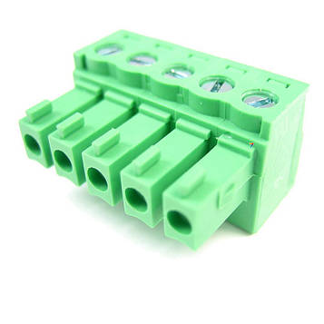 15EDGK-3.81-05P-14-00AH Роз'ємний клеммник: -мама-: кутовий, 3,81мм: к-ть контактів-5, гвинтова клема, на кабель