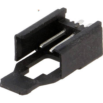 2.5MSF03 Провід-плата, гніздо, тато, Minimodul, 2,5мм, PIN: 3, THT, на PCB