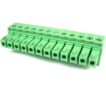 15EDGK-3.81-12P-14-00AH Роз'ємний клеммник: -мама-: кутовий, 3,81мм: к-ть контактів-12, гвинтова клема, на кабель