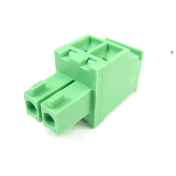 15EDGKA-3.5-02P-14-100AH Роз'ємний клеммник: -мама-: однорядний, 3,5мм: к-ть контактів-2, на кабель, зелений