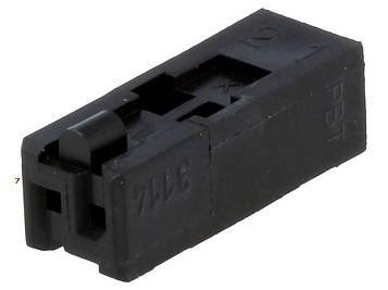 3114-02 Провід-плата, вилка, мама, Minimodul, 2,5мм, PIN: 2, на провід