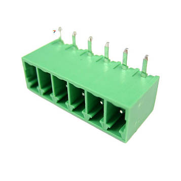 15EDGRC-3.5-06P-14-00AH Роз'ємний клеммник: -папа-: однорядний, 3,5мм: к-ть контактів-6, на плату, зелений
