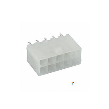 MX-5566-10A Гніздо, дріт-плата, тато, Mini-Fit Jr, 4,2 мм, PIN: 10, THT, 9А