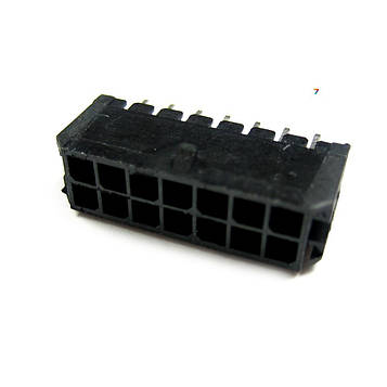 MF3-14MB Роз'єм Micro Fit вилка на плату, 14 контактів, крок 3 мм.