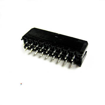 MF3-18MB Роз'єм Micro Fit вилка на плату, 18 контактів, крок 3 мм.
